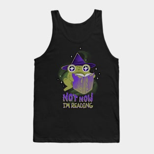 Not now, I'm reading! Tank Top